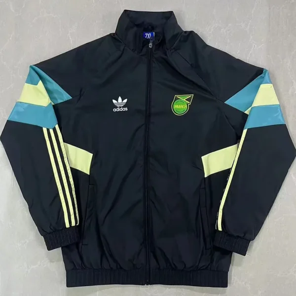 2025 Jamaica Black Windbreaker