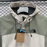 2025 THE N FACE White Green Windbreaker