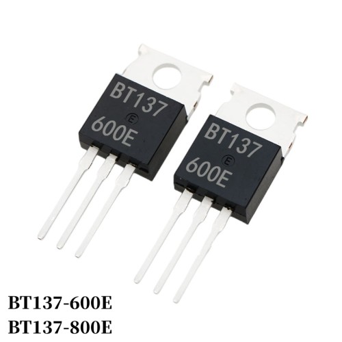 BT137-600E BT137-800E Triac TO-220 DIP Thyristor 8A 600V/800V Large Chip