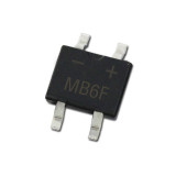 MB10F MB6F SMD Bridge Rectifier SOP-4 Rectifier Bridge Stack 0.8A 1000V/600V MBF Footprint