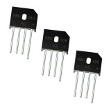 KBU610 KBU608 KBU606 Bridge Rectifier KBU6M/6K/6J Bridge Stack 6A 1000V/800V/600V KBU Flat Bridge Cutable Foot