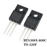 BTA308X-800B BTA308X-800C Thyristor TO-220F 8A/800V DIP Triac Large Chip