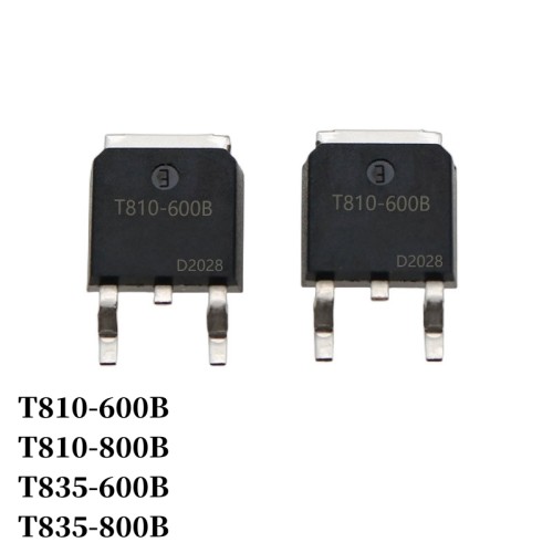 T810-600B T810-800B T835-600B T835-800B SMD Triac TO-252 Thyristor 8A 600V/800V Large Chip