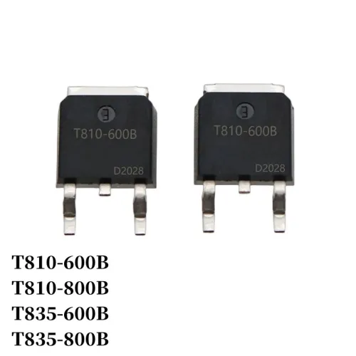 T810-600B T810-800B T835-600B T835-800B SMD Triac TO-252 Thyristor 8A 600V/800V Large Chip