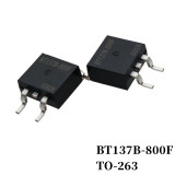 BT137B-600D BT137B-600E BT137B-600F BT137B-800D BT137B-800E BT137B-800F Triac 8A 600V/800V TO-263 SMD Thyristor Large Chip