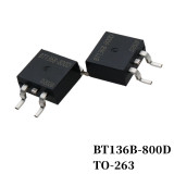 BT136B-600D BT136B-600E BT136B-600F BT136B-800D BT136B-800E BT136B-800F Thyristor TO-263 SMD Triac 4A 600V/800V Large Chip
