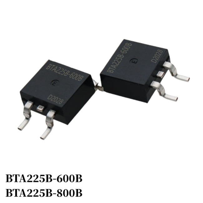 BTA225B-600B BTA225B-800B SMD Thyristor 25A 600V/800V TO-263 Triac Large Chip