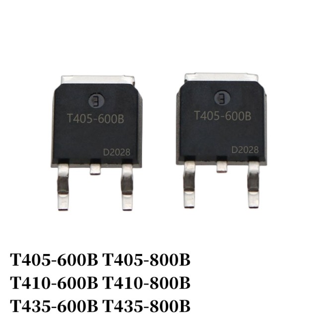 T405-600B T405-800B T410-600B T410-800B T435-600B T435-800B SMD Thyristor 4A 600V/800V TO-252 Triac Large Chip
