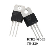 BTB24-600B BTB24-600C BTB24-800B BTB24-800C DIP Triac TO-220 24A 600V/800V Thyristor Large Chip
