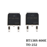 BT138S-600D BT138S-600E BT138S-800D BT138S-800E SMD Thyristor TO-252 Triac 12A 600V/800V Large Chip