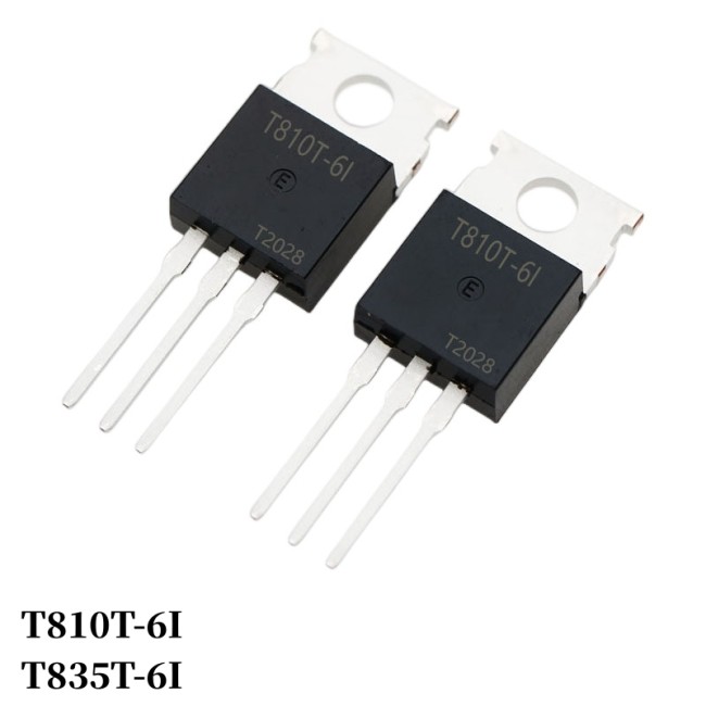T810T-6I T835T-6I Triac TO-220 8A/600V DIP Thyristor Large Chip