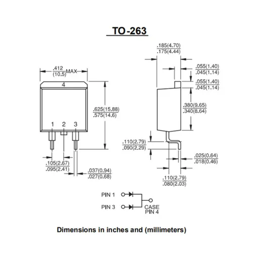 BTA312B-600B BTA312B-600C BTA312B-600D BTA312B-600E BTA312B-800B BTA312B-800C BTA312B-800D BTA312B-800E Triac SMD TO-263 12A/600V 12A/800V Thyristor Large Chip