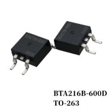 BTA216B-600B BTA216B-600C BTA216B-600D BTA216B-600E BTA216B-800B BTA216B-800D BTA216B-800E Triac SMD TO-263 16A/600V 16A/800V Thyristor Large Chip