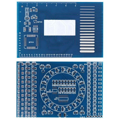 Chip Rotating Flowing Lamp Chip Component Welding Exercise Board Skills Training Kit Welding DIY