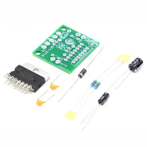 TDA7297 Power Amplifier Board Parts DC 12V Pure Rear Stage 2.0 Dual Channel 15W+15W Electronic DIY Kit