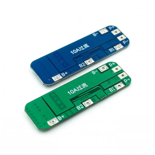 3S 12V18650 Lithium Battery Protection Board 11.1V 12.6V Anti Overcharge Over Discharge Over Current Protection 10A