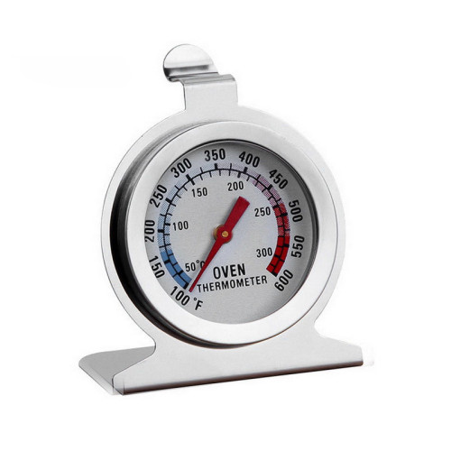 Stainless Steel Refrigerator/Oven Base Thermometer With High Temperature Resistance For Baking