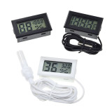 Mini LCD Digital Thermometer Hygrometer Temperature And Humidity Detection Embedded With Probe FY-10 FY-11 FY-12