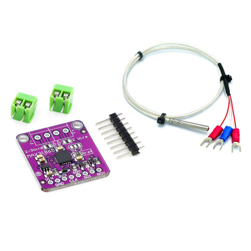MAX31865 Platinum Resistance Temperature Sensor Detector Module Temperature Acquisition RTD/PT100-PT1000