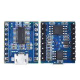 JQ6500 Voice Module MP3 Module MCU Serial Port Control Broadcast One-On-One 5-Way Control 16Mbit Music IC