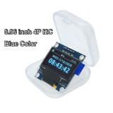 0.96 inch OLED Display Screen I2C IIC Communication 4Pin 12864 LCD Screen Module Blue/White/Yellow Blue Dual Color