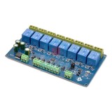 Modbus-Rtu 1/2/4/8 Relay Module Switch Input/Output RS485/TTL Communication