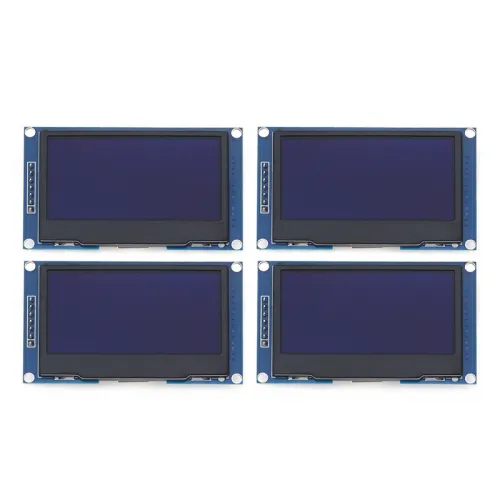 2.42 Inch OLED LCD Display Module Connector 128*64 LCD Screen IIC4 Cable SPI1309 White/Yellow/Blue/Green