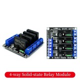 1/2/4/8-Circuit 5V Low-level Solid-state Relay Module with Fuse Solid-state Relay 250V2A