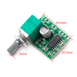 PAM8403 Mini 5V Digital Small Power Amplifier Board with Switch Potentiometer USB Power Supply Good Sound Effect
