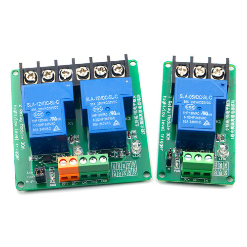 1 Circuit 2 Circuits 4 Circuits 30A High and Low Level Trigger Relay Module 5V Smart Home PLC Automation Control