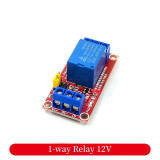 1/2/4/8-way 5V/12V/24V Relay Module Optocoupler Isolation High And Low Level Trigger Microcontroller Red Board