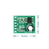 XH-M125 Phonograph Amplifier Board XPT8871 Mono Lithium Battery Power Amplifier Board 6W