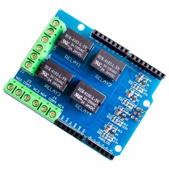 4-way 5V Relay Module Relay Control Board Relay Expansion Board