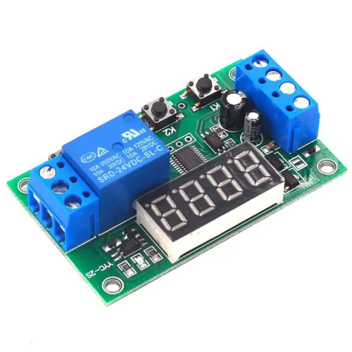 1-Circuit Relay Module Cycle Triggered Delay Power-off Yiming Circuit YYC-2S 5V12V24V Delay Switch