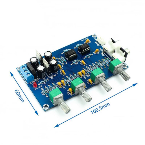 XH-M164 Power Amplifier Tuning Board Front Level Tuning Board NE5532 High and Low Frequency Tuning Board