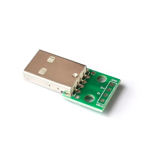 USB Male To Dip 2.54mm Direct Plug 4p To Direct Plug Soldered Mobile Phone Power Data Cable