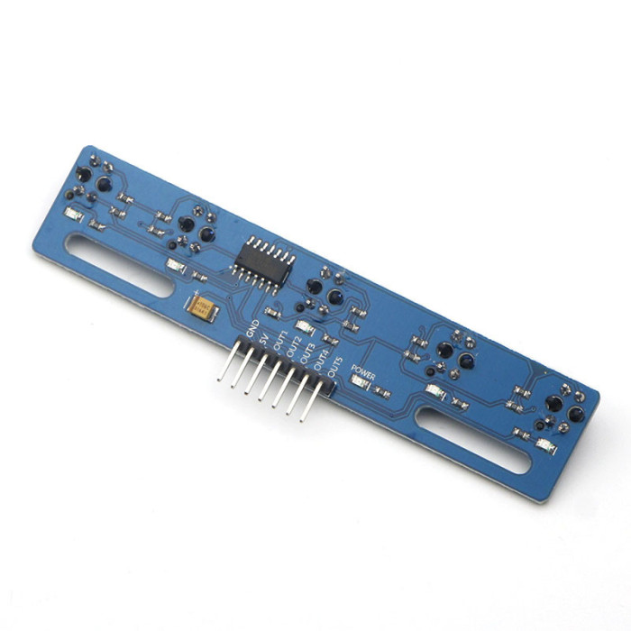 5-way Black and White Line Recognition Sensor Module Tracking ...