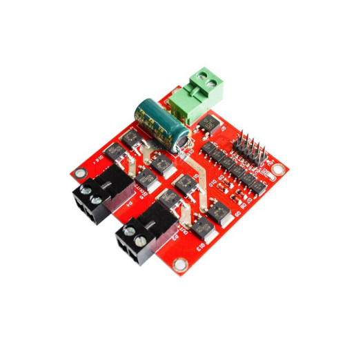 7A/160W Dual Circuit DC Motor Drive Module High-power Forward and Reverse PWM Speed Regulation L298 Logic