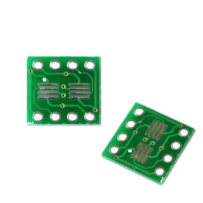 Lead-free so/msop/tssop/soic/sop8 to DIP8 Wide and Narrow Body Adapter Board PCB 8pin