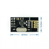 Black NRF24L01 Wireless Module 24L01+Upgraded Black Diamond