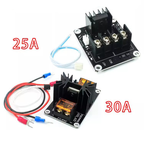 3D Printer Accessories High-power Hot Bed Module MOS Tube Expansion High Current 25A/30A Power Load Board