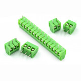Straight Pin 3.5mm Spacing MG/KF350-2P/3P 2/3 Position Wiring Terminal Green 15P 15bit