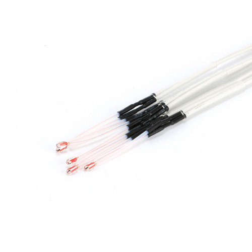 NTC Single Ended Glass Sealed Thermistor Temperature Sensor 3D Printer 100K 1% 3950 Resistant to 200℃