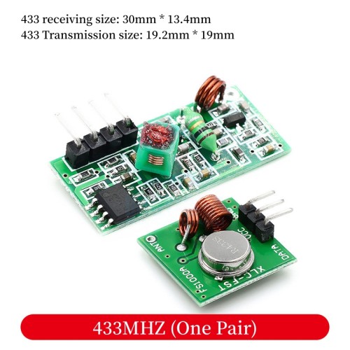 5V Super Regenerative Receiving Module/Wireless Receiving/Wireless Transmitting Module 433/315MHZ