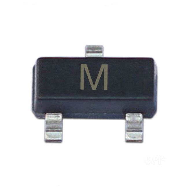 2SA1179 SMD Transistor Footprint SOT-23 Silkscreen M Type PNP 50V/150mA Bipolar Amplifier Transistor