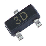 MMBTA44 SMD Transistor Footprint SOT-23 Silkscreen 3D Type NPN 400V/200mA Bipolar Amplifier Transistor