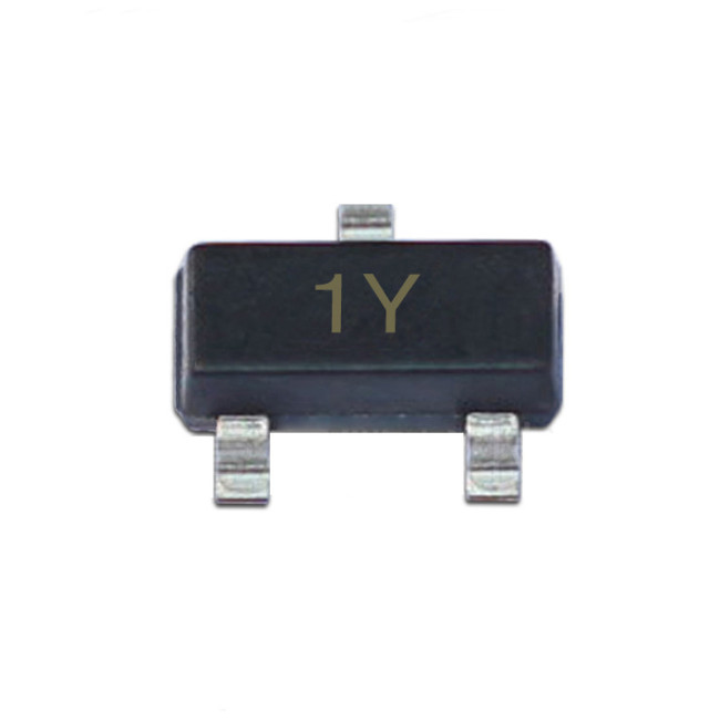 KTA1298 SMD Transistor Footprint SOT-23 Silkscreen 1Y Type PNP 30V/800mA Bipolar Amplifier Transistor