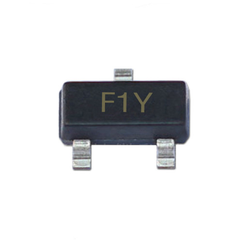 KSA1182 SMD Transistor Footprint SOT-23 Silkscreen F1Y Type PNP 30V/1A Bipolar Amplifier Transistor