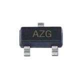 KTA1505 SMD Transistor Footprint SOT-23 Silkscreen AZG Type PNP 30V/500mA Bipolar Amplifier Transistor