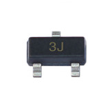 BC858 SMD Transistor Footprint SOT-23 Silkscreen 3J Type PNP 30V/200mA Bipolar Amplifier Transistor